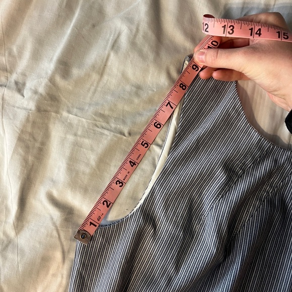 Banana Republic Striped Faux Wrap Sleeveless Mini Dress, Size 6 - Picture 9 of 12